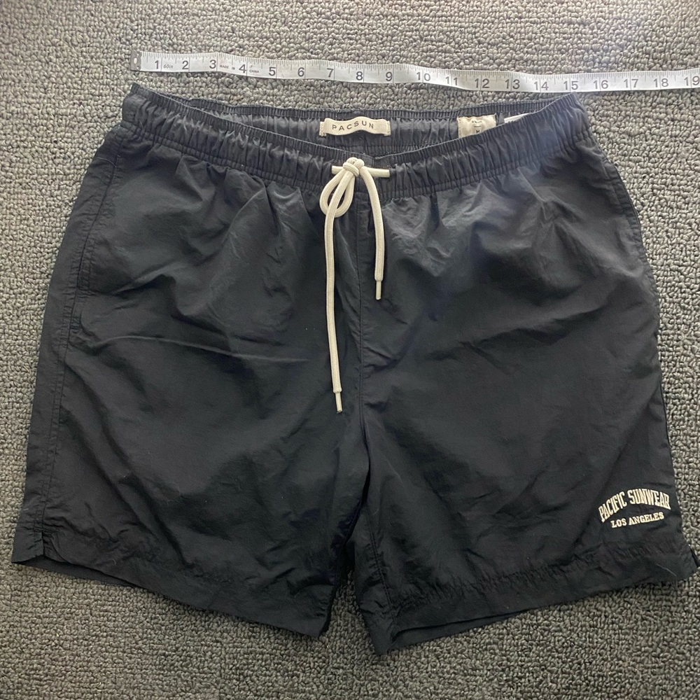 PacSun Swim Shorts-Pacific Sunwear Los Angeles (Size M)